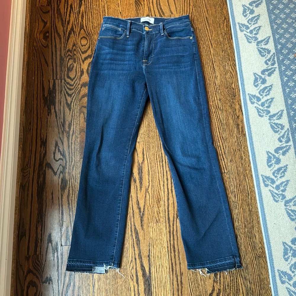 Frame Le High Straight Jeans